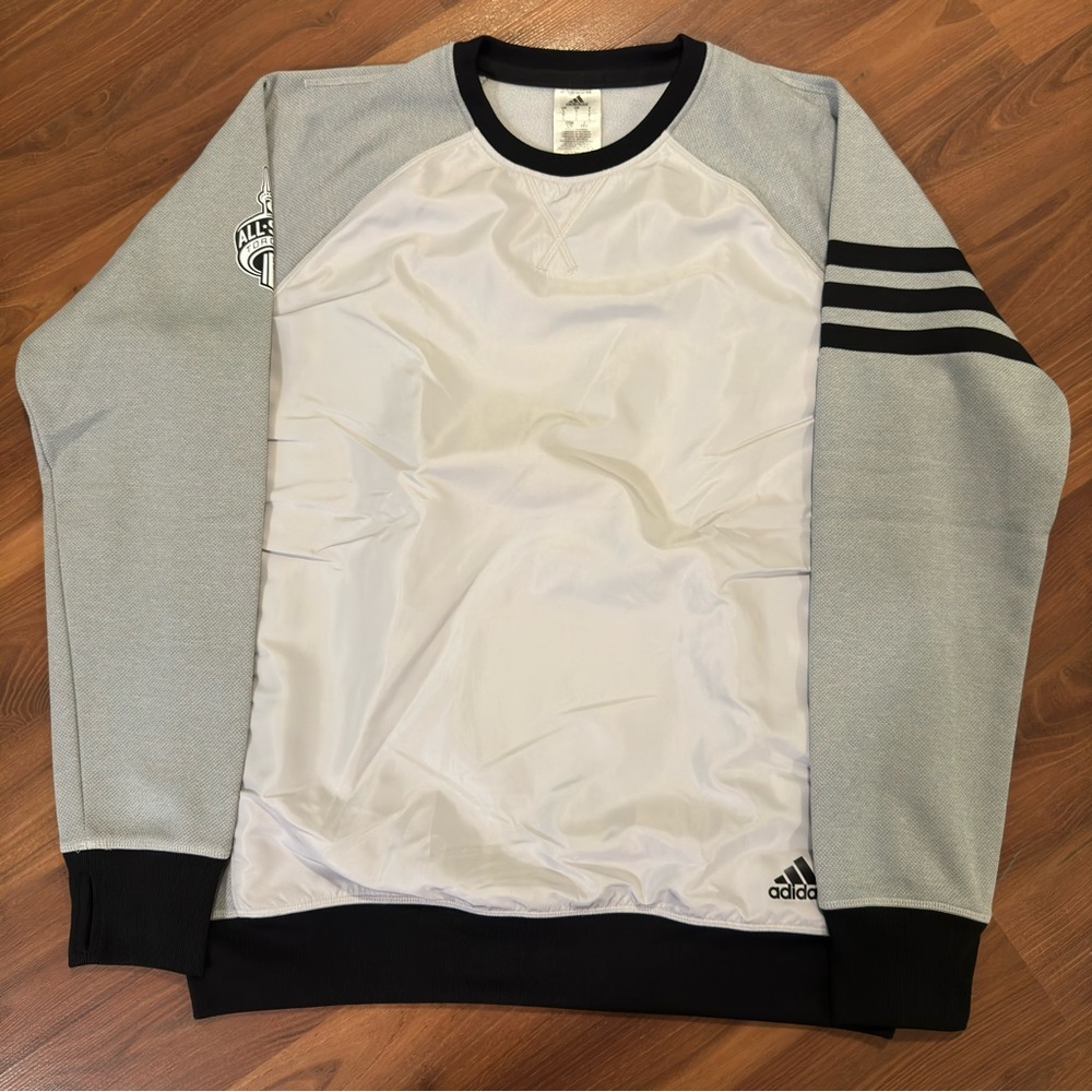 Adidas NBA All-Star 2016 Pullover Sweater - Men's Large (L) - Grey